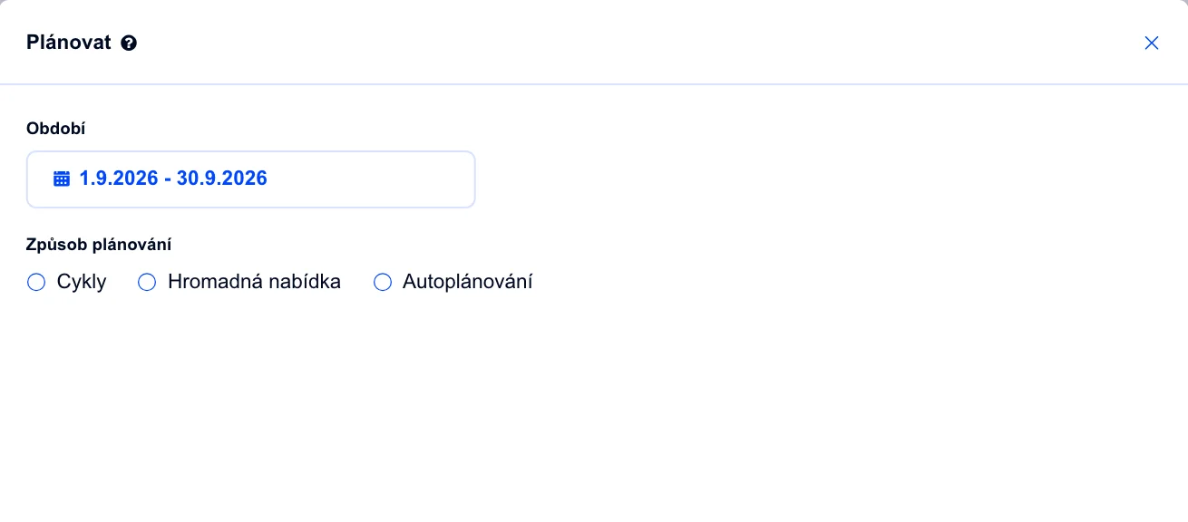 Rozvrh hotový za pár minut