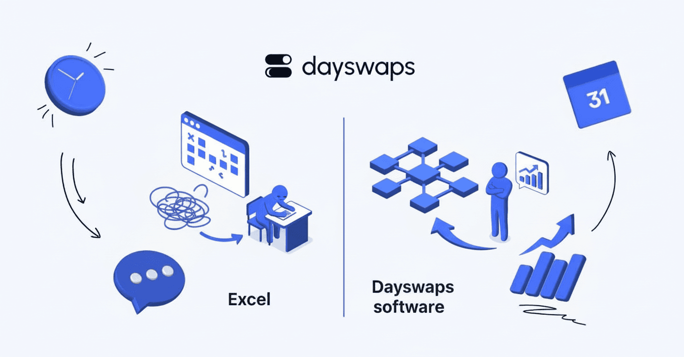 Dayswaps vs. Excel: Kdy se investice do software vyplatí?